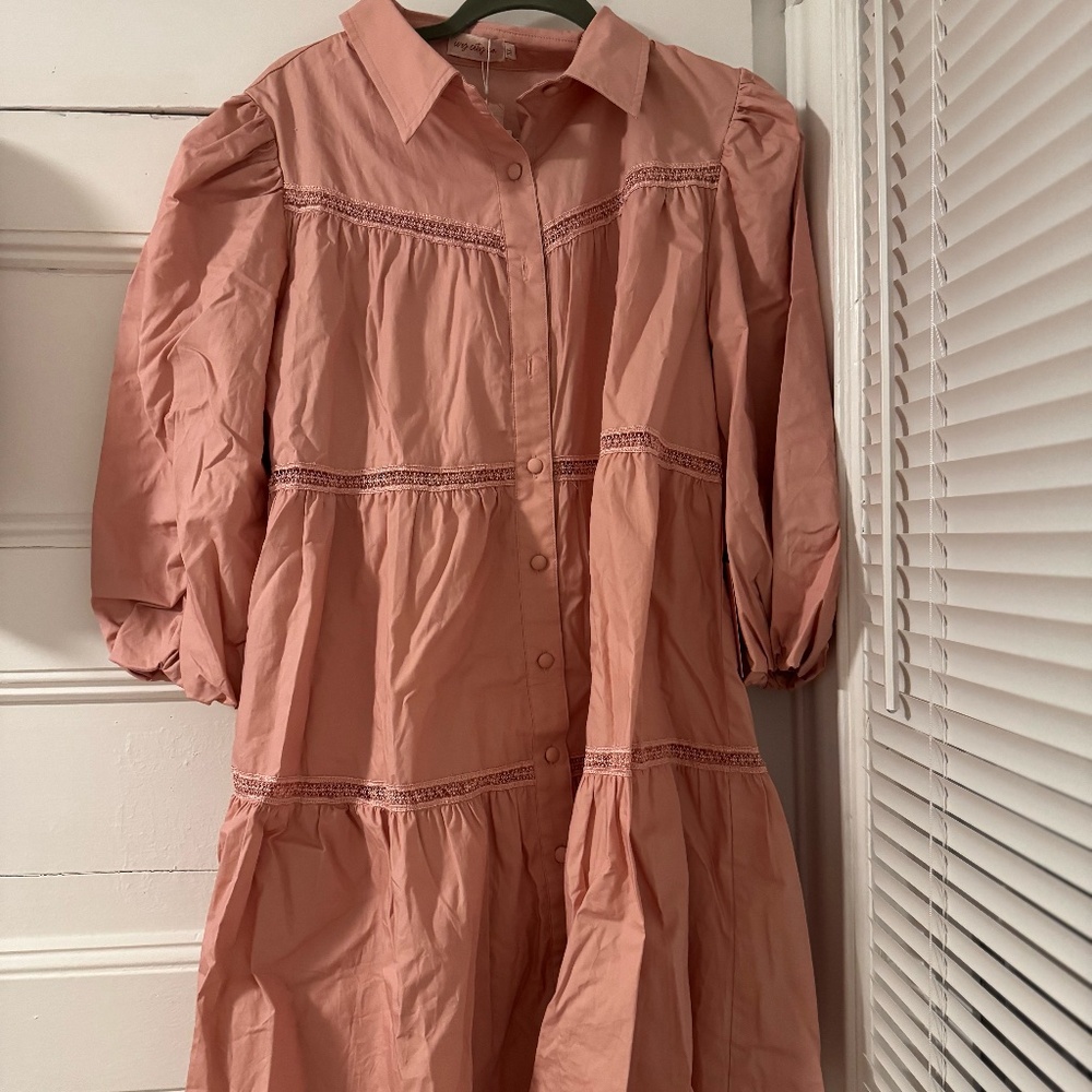 Ivy City Co JoJo Shirt Dress NWT - Picture 2 of 2